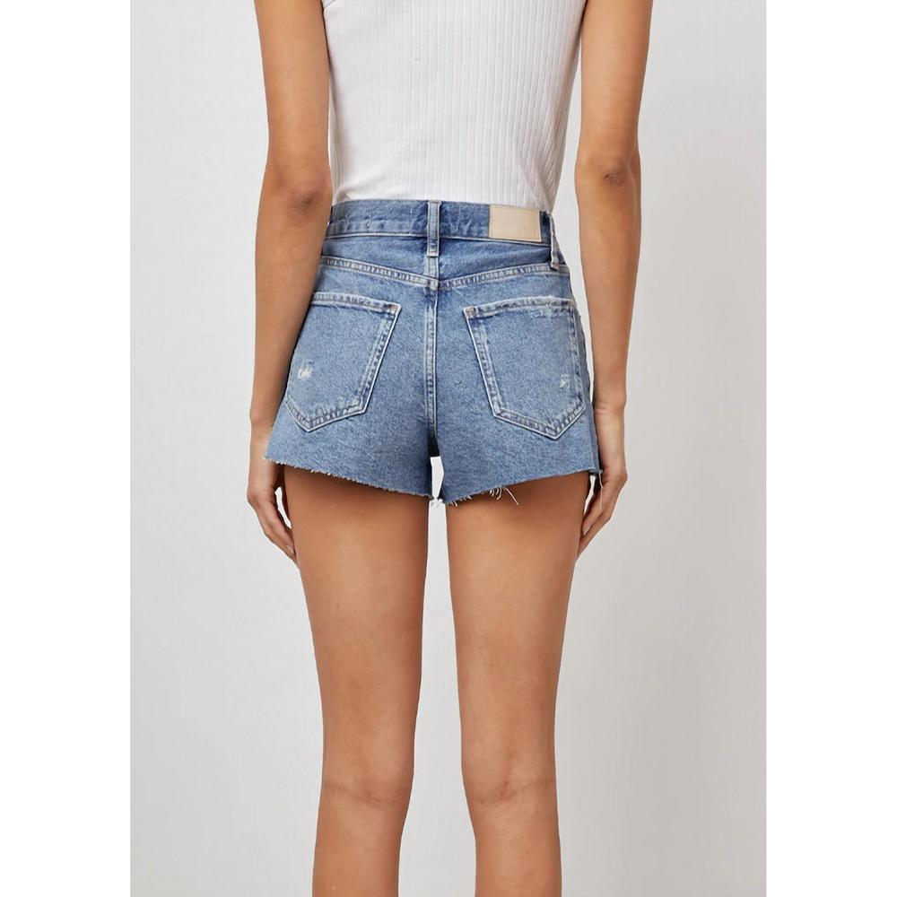 NEW RAILS fairfax denim shorts in atlantic blue - Picture 3 of 4